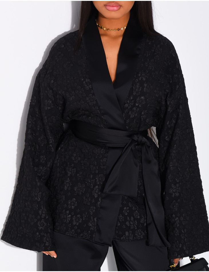 Ensemble effet brocard Noir