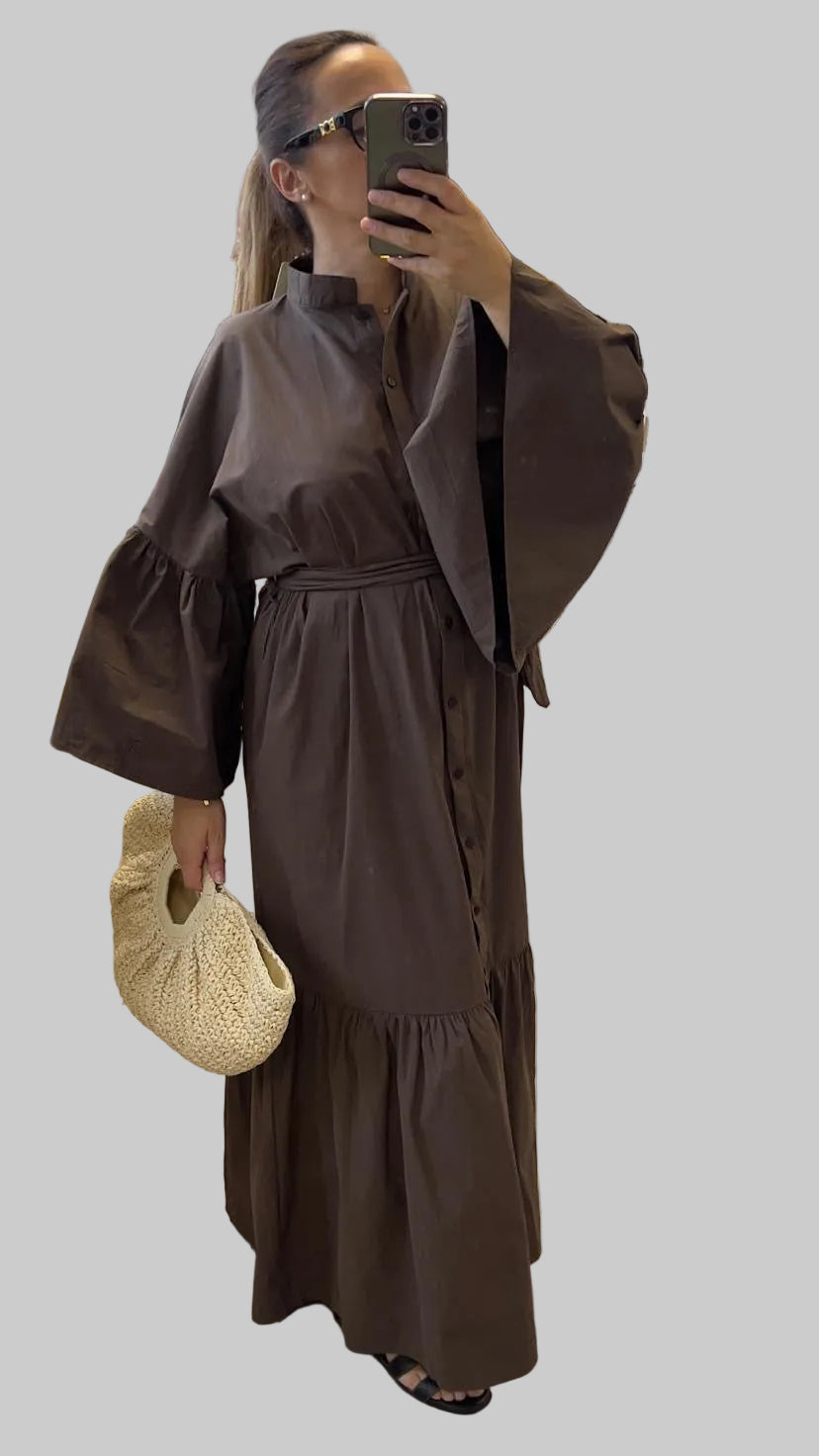 Robe manche oversize