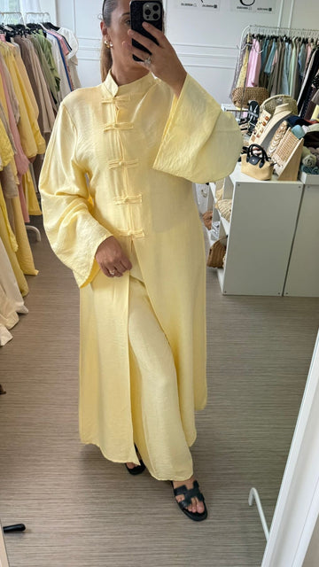 Ensemble kimono ouvert