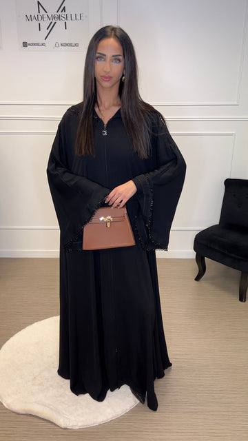 Abaya Dubaï collection prestige Noir