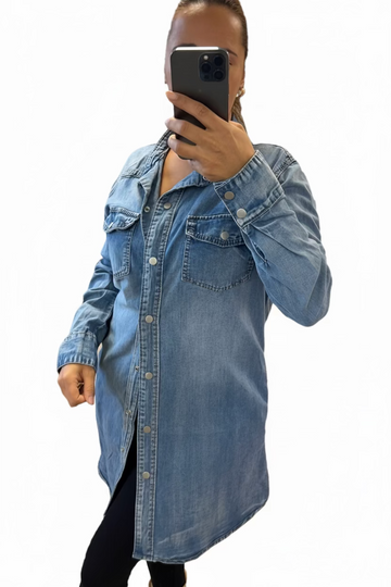 Chemise jeans