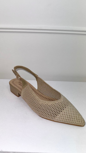 Mini talon beige