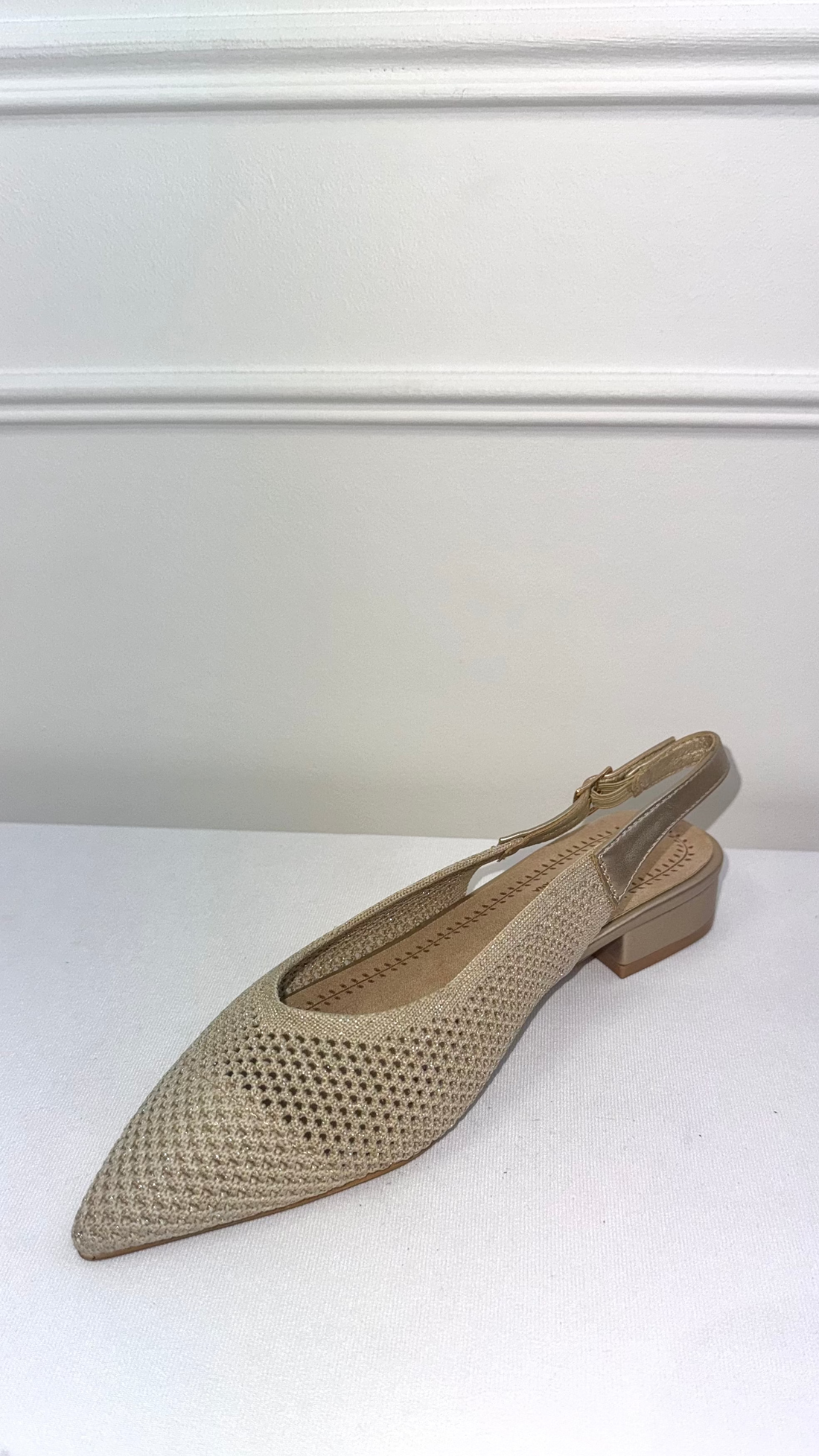 Mini talon beige